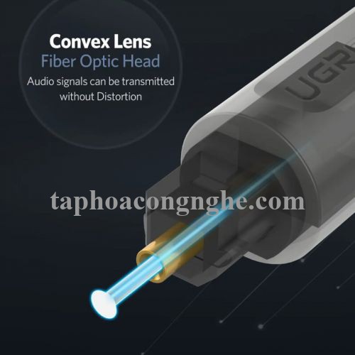 Ugreen 10771 3M màu Xám Dây cáp quang âm thanh 2 đầu dương AV122 30010771